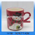 Lovely Custom Ceramic deer Christmas Mug